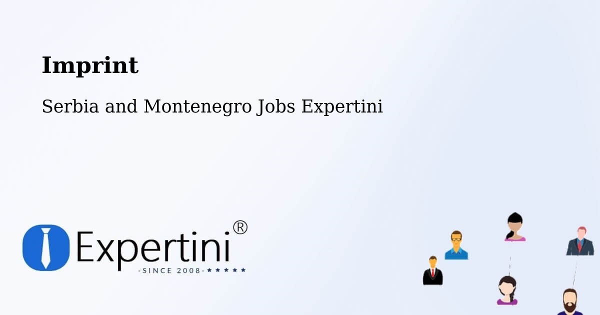 Imprint – Nicolet - Serbia and Montenegro Jobs Expertini