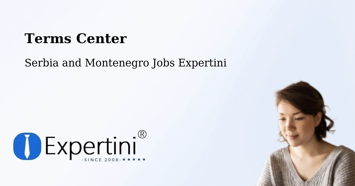 Terms of Service – Nicolet - Serbia and Montenegro Jobs Expertini